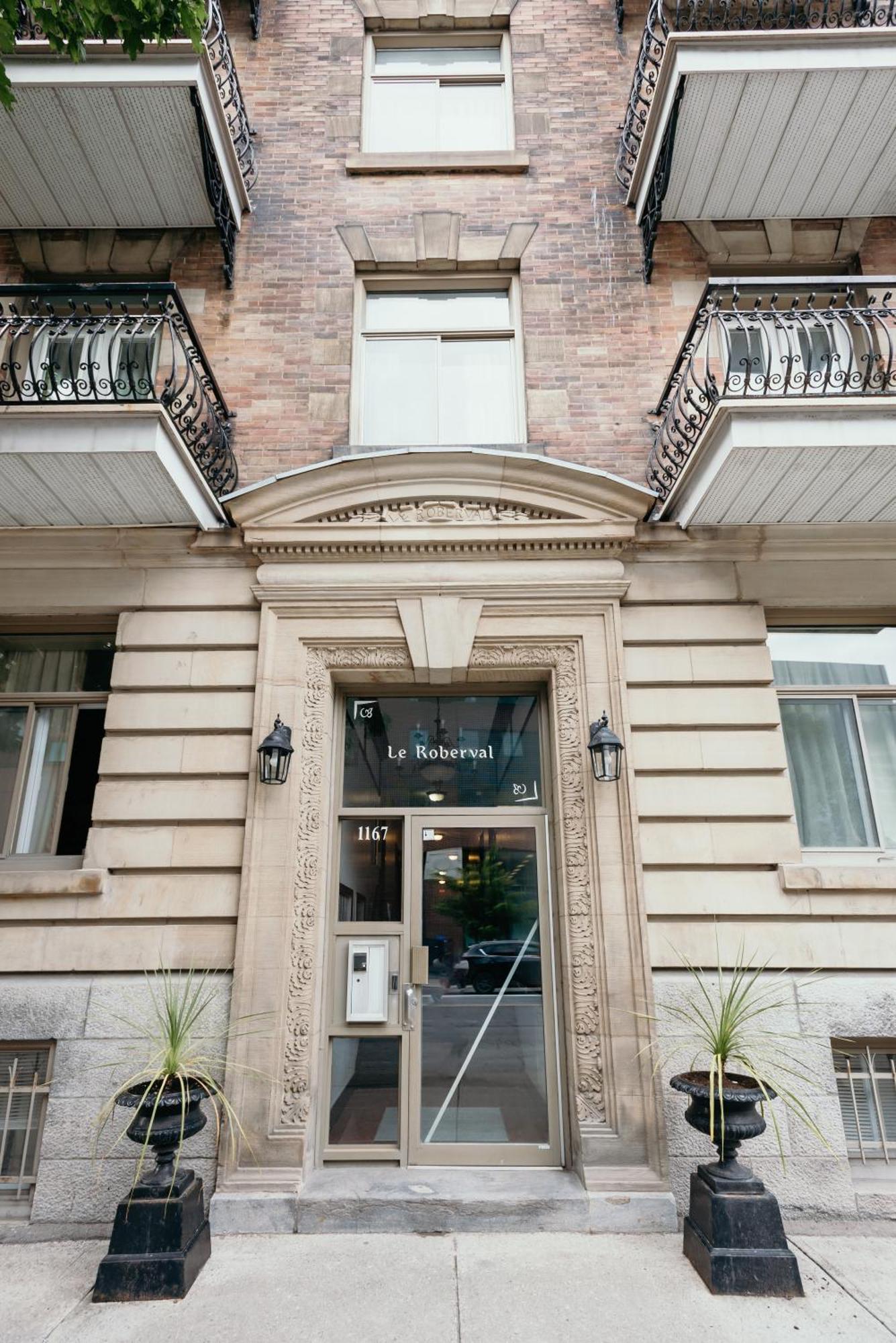 מונטריאול Hotel Le Roberval מראה חיצוני תמונה